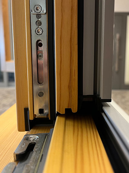 Queransicht Holz/ Aluminiumfenster der Firma Kubasch Fenster und Türen GmbH